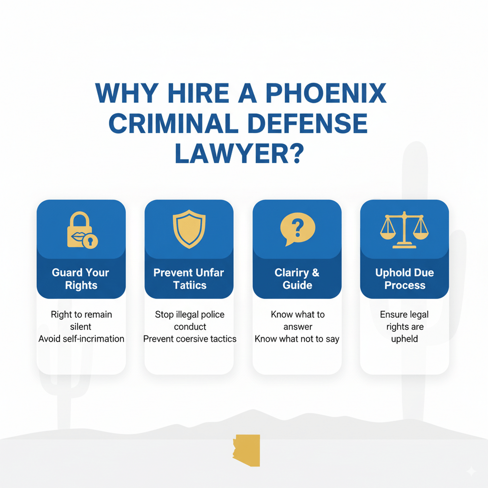 Why hire a Phoenix criminal defense lawyer?