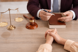 A consultation with a criminal defense lawyer about a sex crime accusation in Tucson.