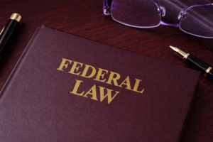 A legal concept illustrating what makes a crime federal in Tucson