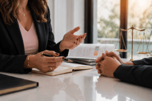 Tucson criminal defense lawyer discussing a bench warrant