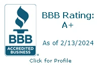 BBB A+ Rating Badge