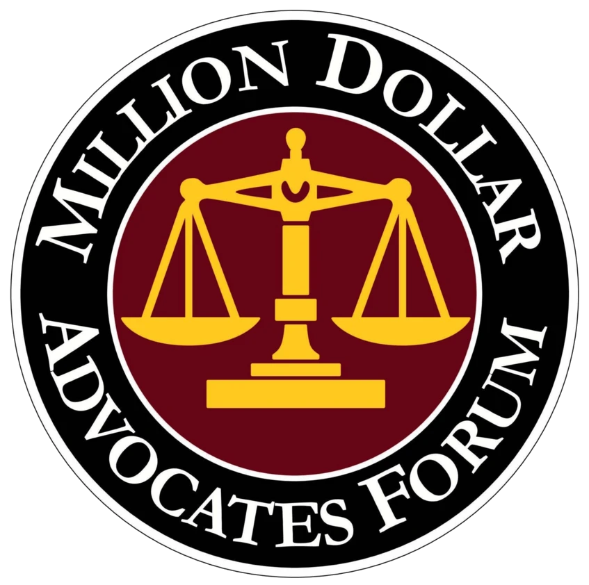Million Dollar Advocates Forum Badge